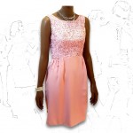1960's Pink Blanes Party Dress