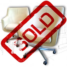 1970's Peter Hoyte Swivel Tub Chairs