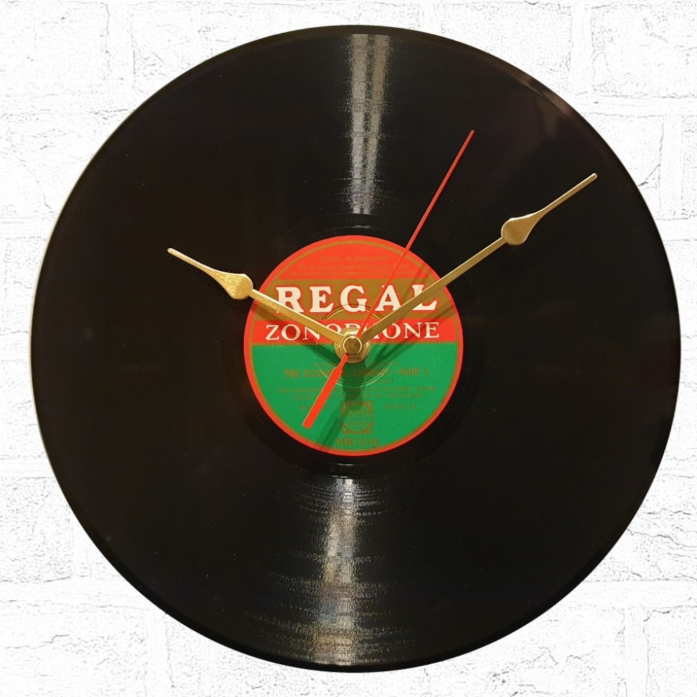 1950's Shellac Record Clock .