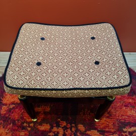 1950's G-plan Reupholstered Footstool