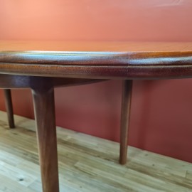 Mid-Century Oval Dining Table
