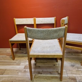 Gangso Mobler, Set Of 4 Dining Chairs