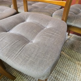 McIntosh Mid-Century Set of 6 Dining Chairs