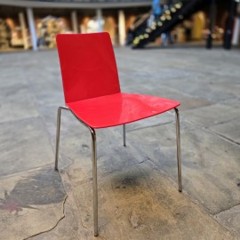 Red Leaf Dining Chairs by Moroso