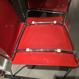 Red Leaf Dining Chairs by Moroso