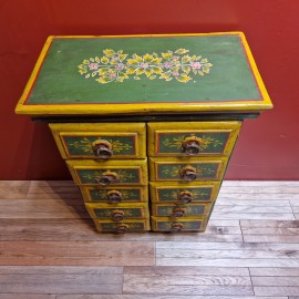 Indian Hand Painted Drawers