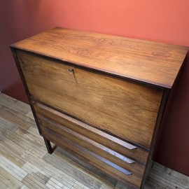 1960's Brenderup Danish Rosewood Bureau 