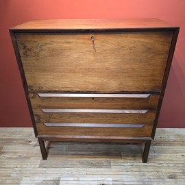 1960's Brenderup Danish Rosewood Bureau 