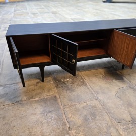 Mid-Century Younger Black Sideboard Mid-Century Younger Black Sideboard