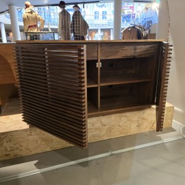 Heals Retro Verona Small Walnut Sideboard