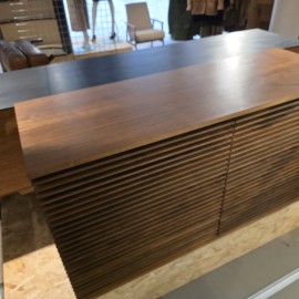 Heals Retro Verona Small Walnut Sideboard