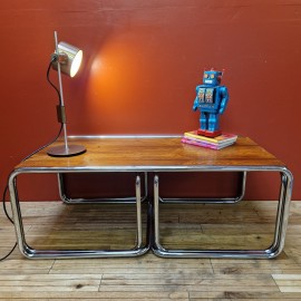 1960's Howard Miller Rosewood Coffee Table Trio