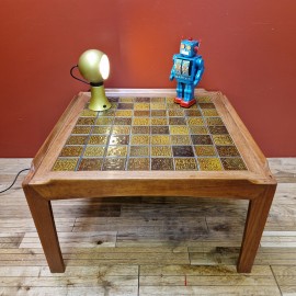 Danish Trioh Tiled Coffee Table