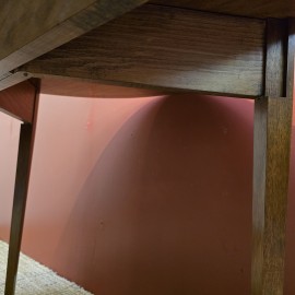 Vintage Folding Hand-made Card Table