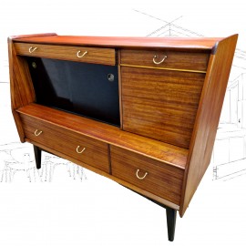 G-Plan Tola and Black Sideboard