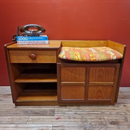 Mid-Century Nathan Telephone Hall Table