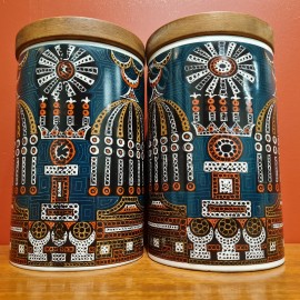 1960's Portmeirion 'Magic City' Large Containers