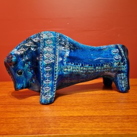 Blue Bitossi Bull