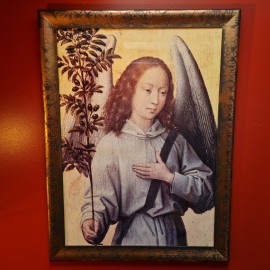 Angel Holding An Olive Branch Picture By Hans Memling 
