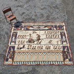 Huge Applique Antique Egyptian Khayamiya Wall Hanging
