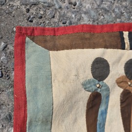 Huge Applique Antique Egyptian Khayamiya Wall Hanging