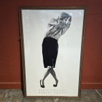 Robert Longo 'Men In The Cities' Framed 'Cindy' Print