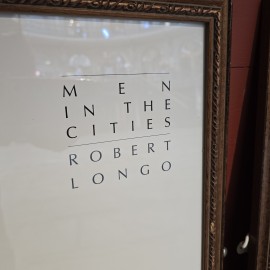 Robert Longo 'Men In The Cities' 'Gretchen and Eric' Framed Prints