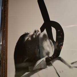 Robert Longo 'Men In The Cities' 'Gretchen and Eric' Framed Prints