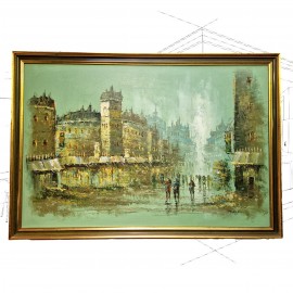 Adams Rainy Day Retro Print