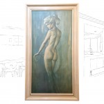 Leo Jansen 1960's Nude Print