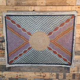 Don Tjungurrayi Warumpi Arts Aboriginal Art Work
