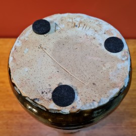 Vintage Brutalist Studio Pottery Vase  
