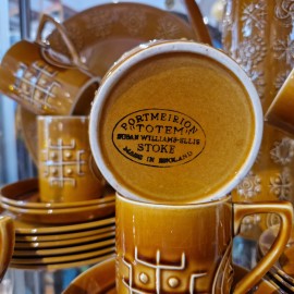 Portmeirion Totem Amber Coffee Set