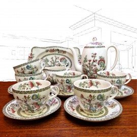Johnson Bros 'Indian Tree' Coffee Set