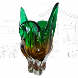 1960's Large Chribska Cat's Head Vase