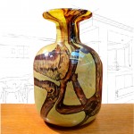 Large Mdina 'Earth' Vase 