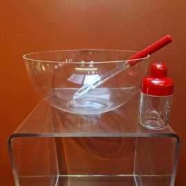 Guzzini Perspex Salad Set In Original Box