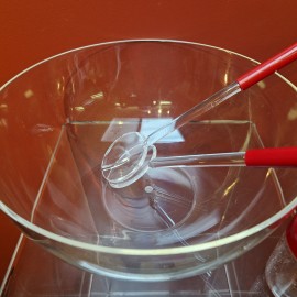 Guzzini Perspex Salad Set In Original Box