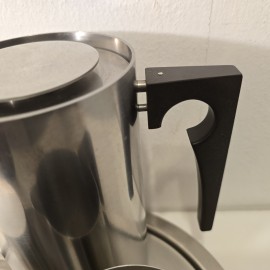 1960s Arne Jacobsen for Stelton Steel Coffee Set