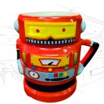 Red Robot Mug