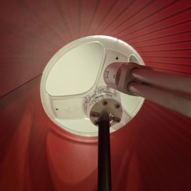 Red 'Choose' Lamp by Matteo Thun for Artemide