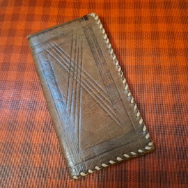 Vintage African Leather Wallet
