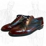 Barker Two Tone Leather Brogues