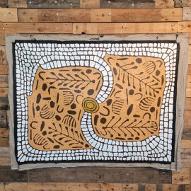 Barbara Reid Napangarti Large Aboriginal Art Work