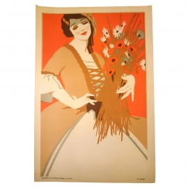 Stafford Country Girl 1930's Theatrical Poster .