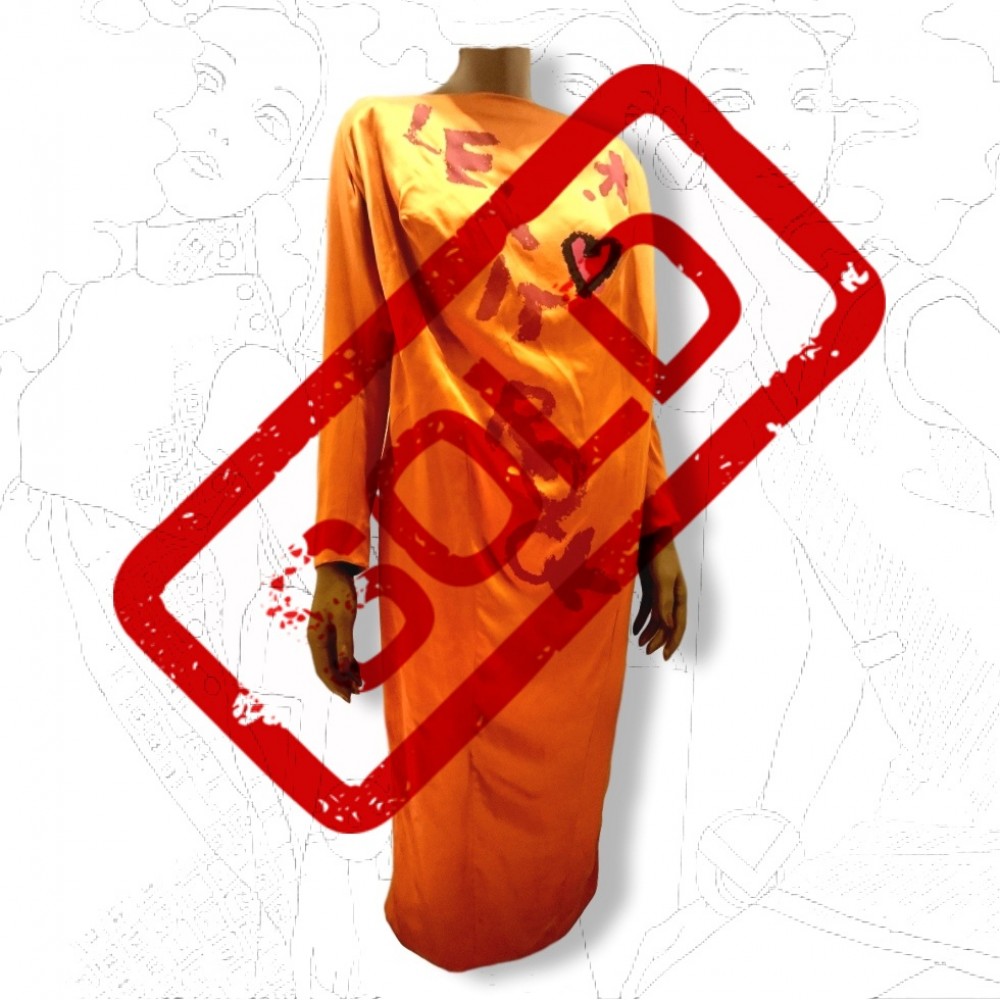Vivienne Westwood Gold Label Orange Dress .