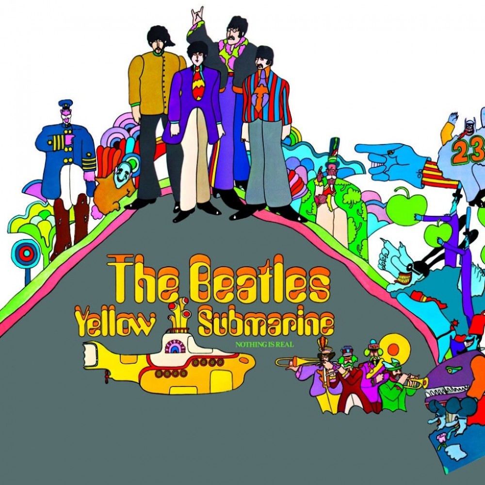 Beatles Framed Yellow Submarine Print