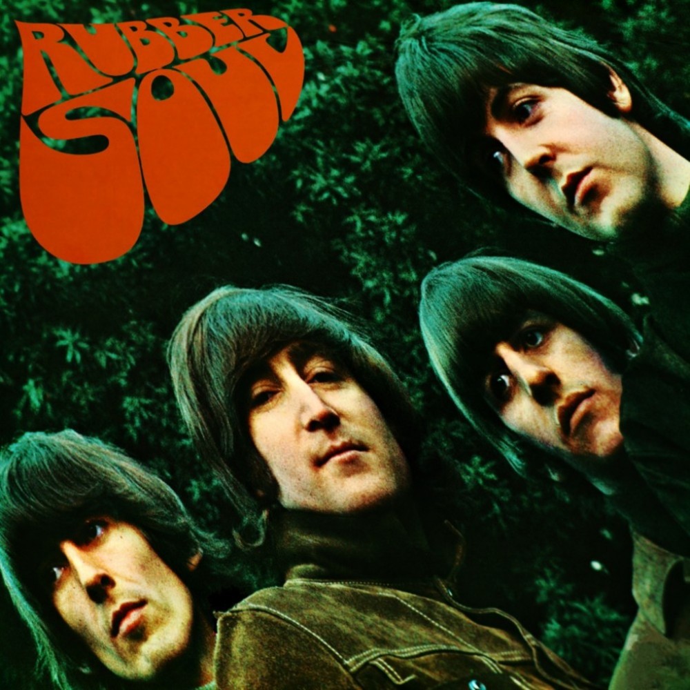 Beatles Framed Rubber Soul Print .
