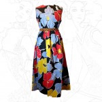 1960's Flower Sun Dress