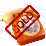 GPO 746 Orange & Cream Telephone